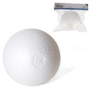 Piepschuim hobby/DIY bal/bol 12,5 cm