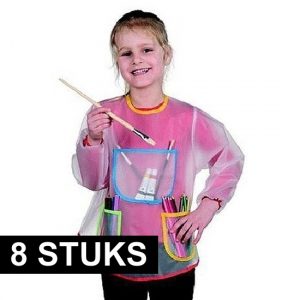 8x Klieder kinder schort