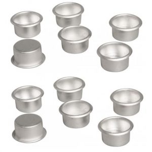 12x Kerststuk kaarshouders