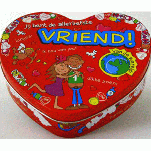 Snoep trommel beste vriend