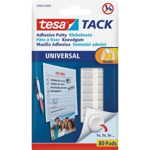 80x Plak gummetjes Tack XL Tesa