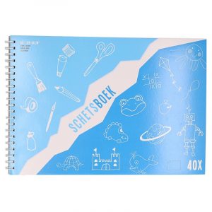 Tekenboek A3 papier met tekenpapier