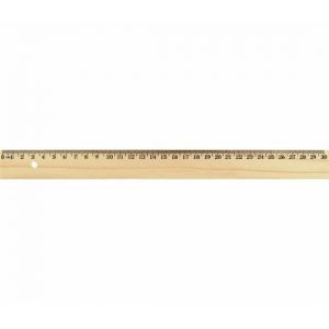 Set van 2x stuks liniaal 30 cm