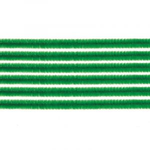 10x chenilledraad groen 50 cm hobby artikelen