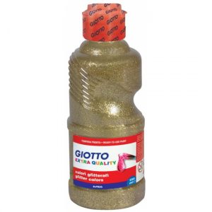 Tube glitter hobbyverf goud 250 ml