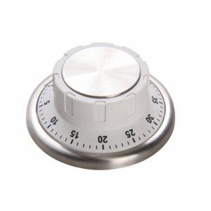 Witte keukentimer met magneet