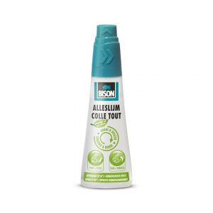 2x Transparante alleslijm Bison 90 ml