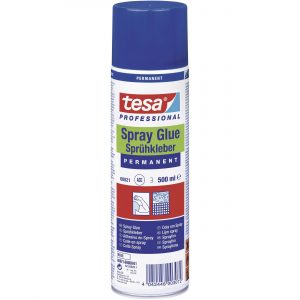 1x Tesa lijmspray 500 ml hobby/knutselbenodigdheden