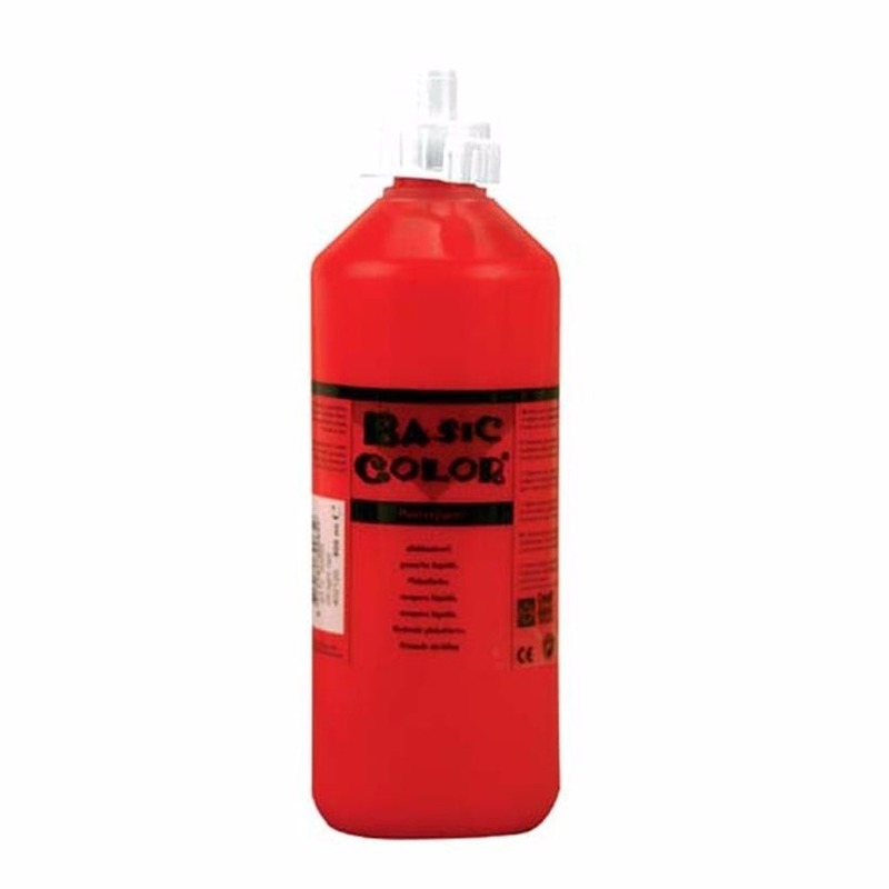 Rode schoolverf in tube 1000 ml