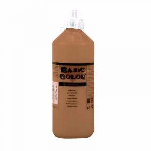 Bruine schoolverf in tube 500 ml