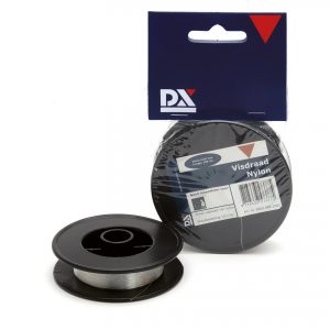 1x stuks visdraad / visdraden nylon transparant 0,3 mm x 100 m