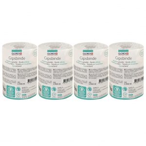 4x rollen Keratex gipsverband 3 meter x 8 cm
