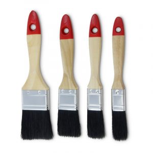 Kwasten set voor water/terpentinebasis verf 20, 25, 35 en 50 mm