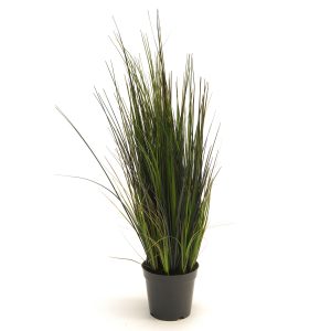 Kunstplant groen gras sprieten 60 cm.