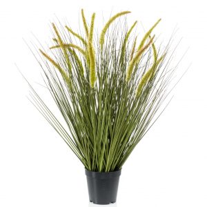 Kunstplant groen gras sprieten 70 cm.