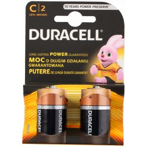 2 pack Duracell batterijen CR14