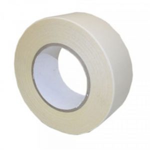 Dubbelzijdig plakband / tapijttape wit 150 cm