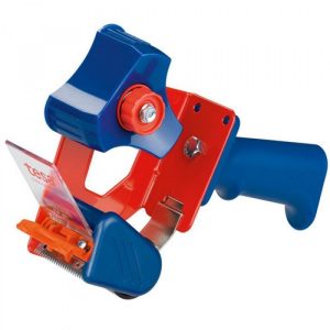 1x Tesa plakbanddispenser blauw/rood
