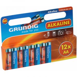 Grundig batterijen AA pakket 12 stuks