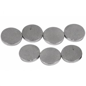 Knutsel magneten 80 stuks rond 6x1 mm