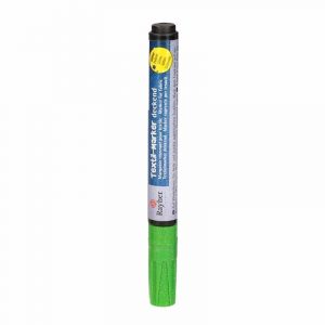 Groene textielmarker met glitter
