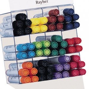 8 textielstiften in diverse kleuren