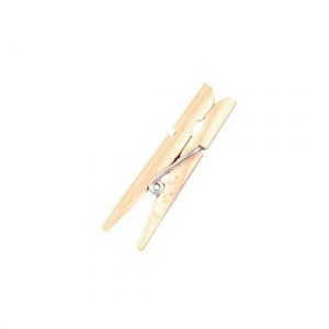 Mini wasknijpers hout 72 stuks