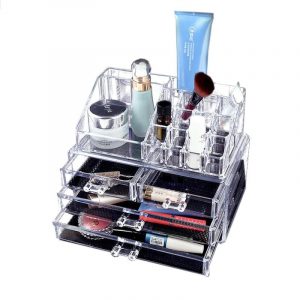 Opbergbak voor make-up spullen met lades 24 cm