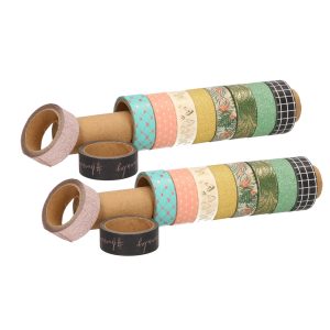 20x Washi glitter tape sierlinten mix