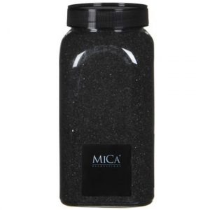 Hobby/decoratiezand antraciet 650 ml