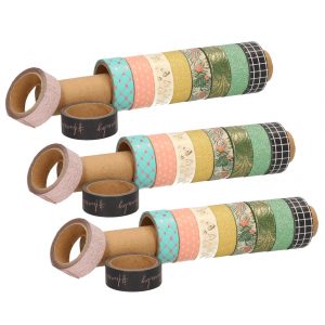 30x Washi glitter tape sierlinten mix