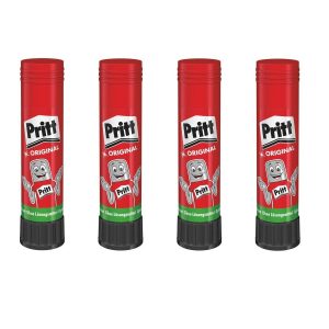4x stuks transparante lijmstiften Pritt 22 gram