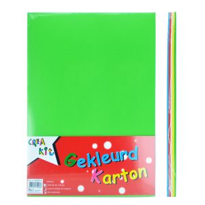 Gekleurd stevig papier A4 100 vellen/120 gr