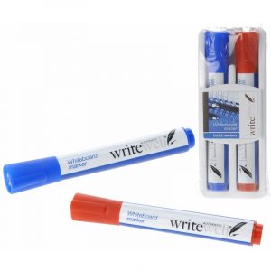 Bordwisser met 2 markers