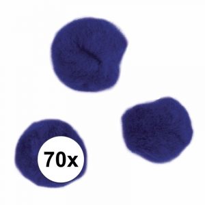 Hobby balletjes donkerblauw 7 mm