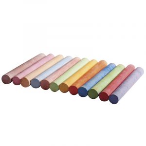Schoolbord krijt 12 stuks