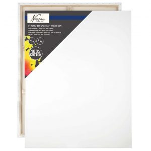 Canvas schildersdoek 40 x 50 cm voor hobby verven/schilderen