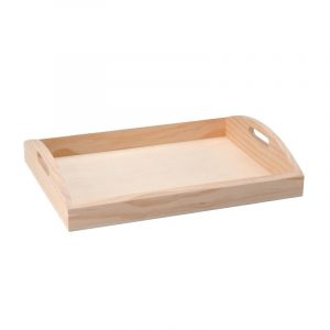Onbewerkt dienblad diy 37 cm