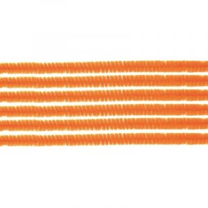 20x chenilledraad oranje 50 cm hobby artikelen
