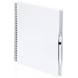 3x Schetsboeken/tekenboeken wit A4 formaat 80 vellen inclusief pennen