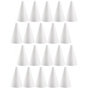 20x Beschilderbare kegels van piepschuim