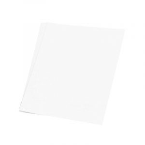 15x Wit hobby karton vellen 48 x 68 cm