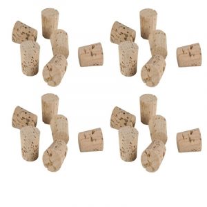 Zakje kurken 24x stuks 22 x 19 mm