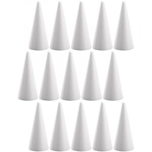 15x Beschilderbare kegels van piepschuim