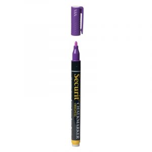 Paarse krijtstift ronde punt 1-2 mm