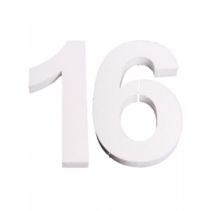 Styropor cijfer 16