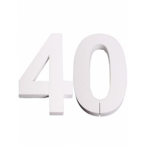 Styropor cijfer 40