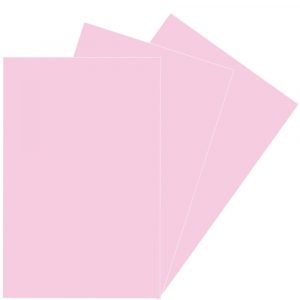 10x Vellen crepla knutsel foam rubber roze 20 x 30 cm