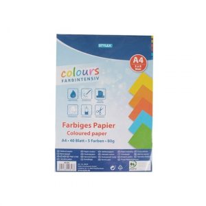 Hobby papier gekleurd A4