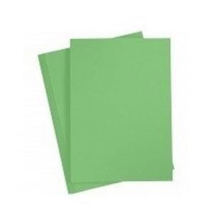 A4 hobby karton groen 180 grams 5x
